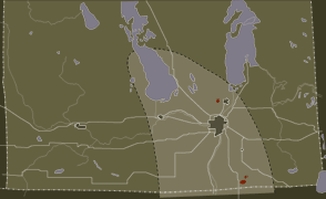Colonisation urbaine et rurale du sud du Manitoba - Vers 1970